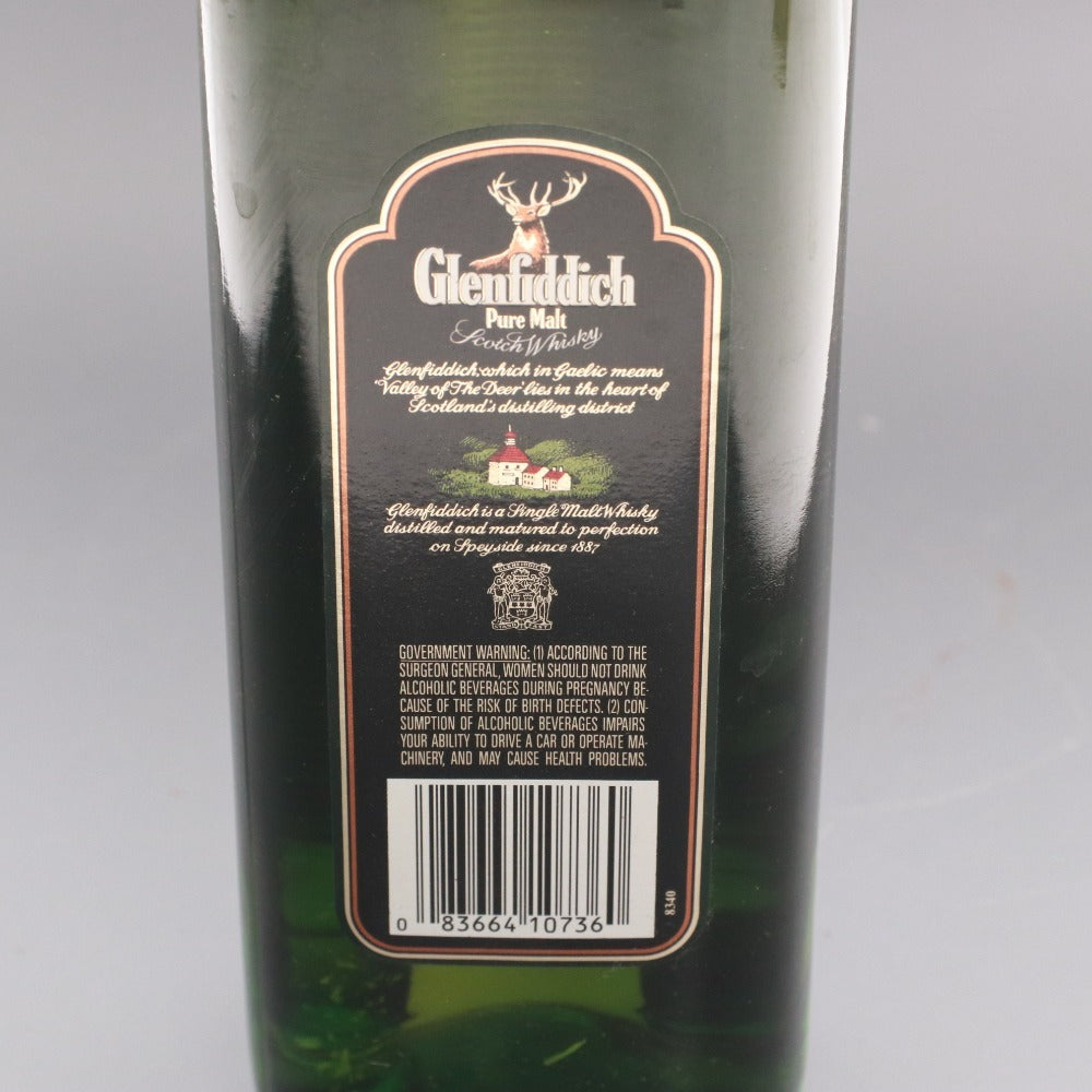 ■ 酒 グレンフィディック ピュアモルト スコッチ ウイスキー スペシャルリザーブ アルコール 750ml 43度 未開栓 未使用