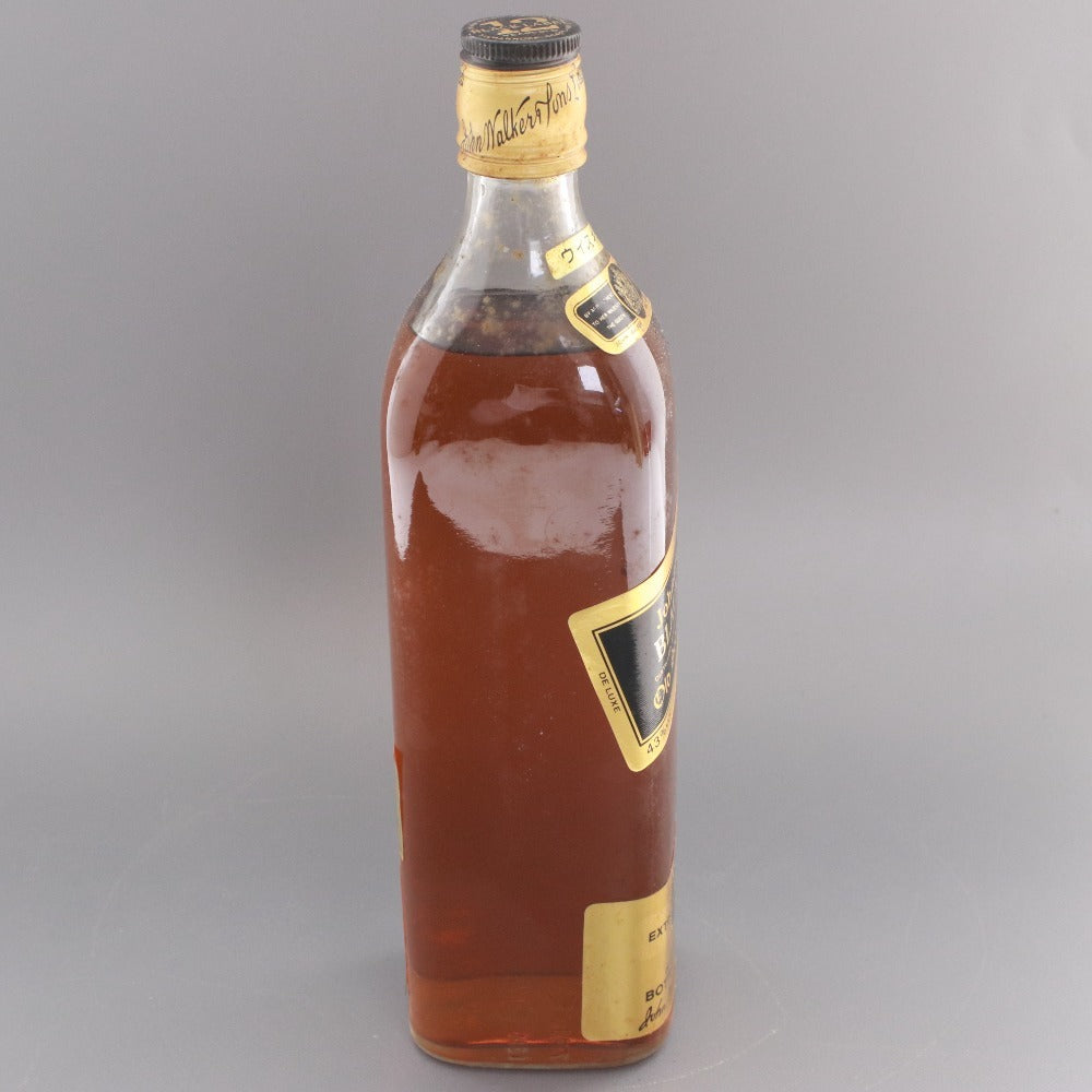 ■ 酒 ウイスキー ジョニーウォーカー ブラックラベル 12年 スコッチ アルコール 750ml 43度 未開栓 未使用 箱付き