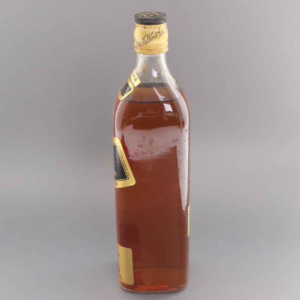 ■ 酒 ウイスキー ジョニーウォーカー ブラックラベル 12年 スコッチ アルコール 750ml 43度 未開栓 未使用 箱付き