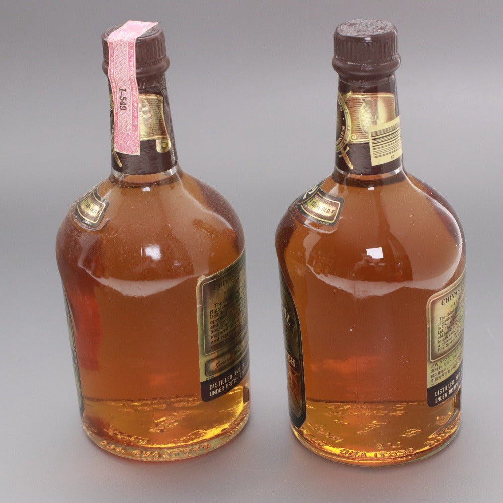 ■ 酒 ウイスキー シーバス リーガル 12年 ブレンデッド スコッチ ウイスキー 2本 セット アルコール 750ml 43度 未開栓 未使用