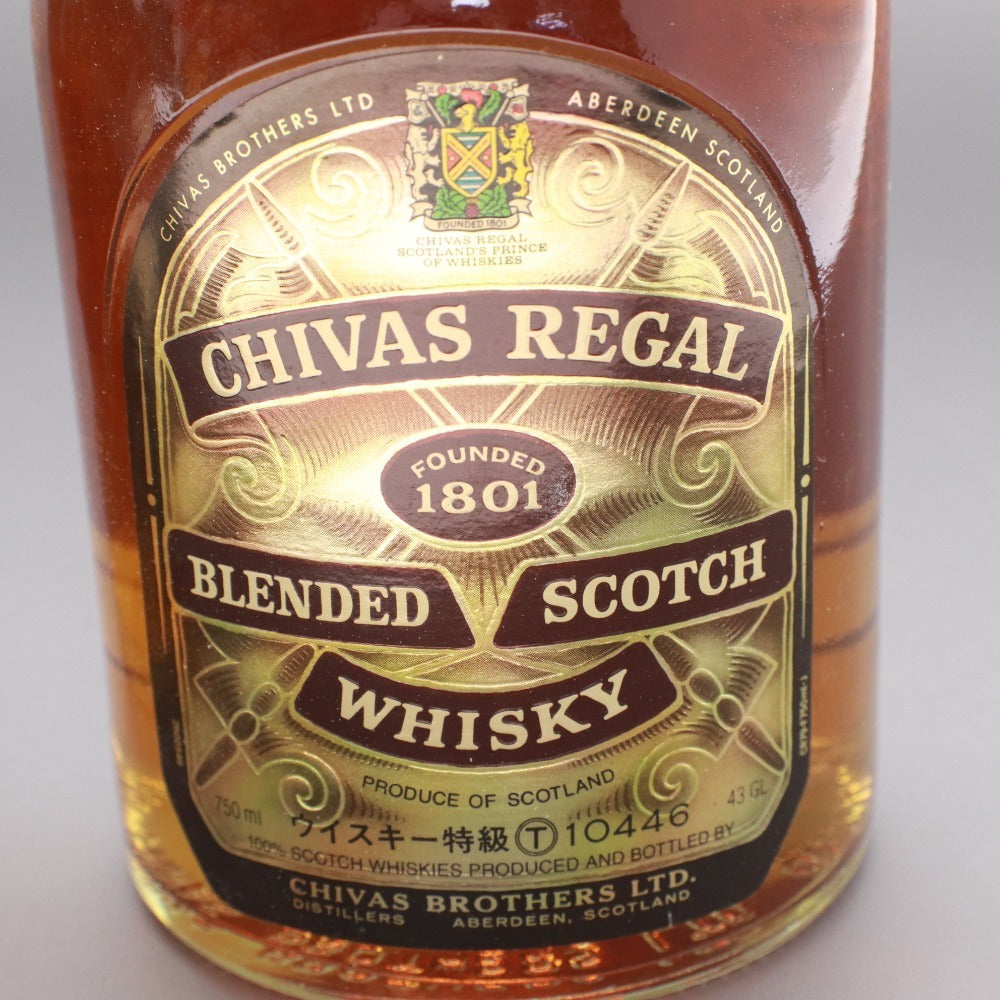 ■ 酒 ウイスキー シーバス リーガル 12年 ブレンデッド スコッチ ウイスキー 2本 セット アルコール 750ml 43度 未開栓 未使用