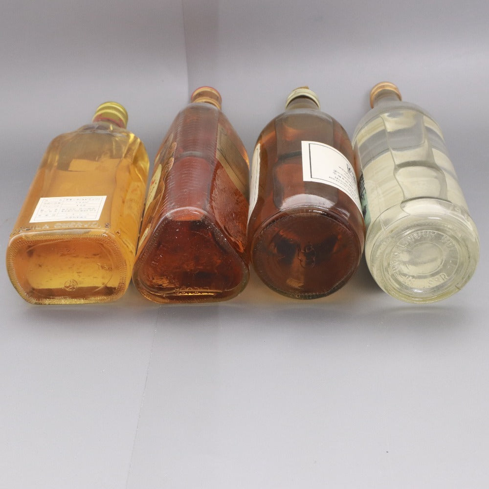 ■ 酒 ウイスキー テキーラ ウォッカ 等 4点セット まとめ売り アルコール 未開栓 未使用 箱付き含む