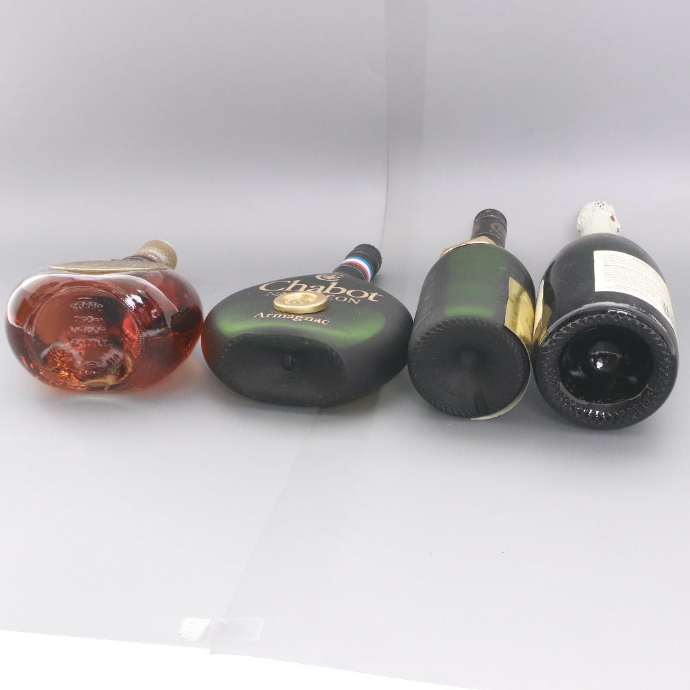 ■ 酒 ブランデー アルマニャック ワイン ウイスキー 4点セット まとめ売り アルコール 身開栓 未使用 箱付き含む