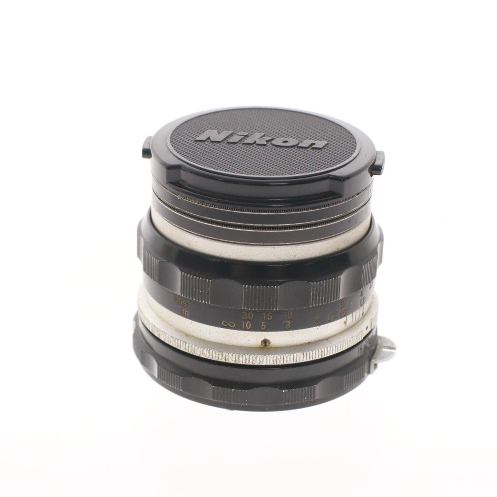 ■ Nikon NIKKOR-H Auto 1:2 f=50mm SLR Lens with Case