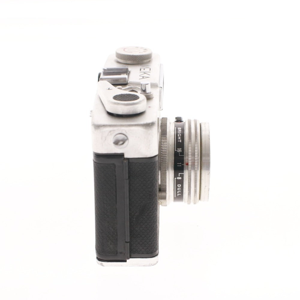 ■ MEICA 35mm Film Camera with NEW MK LENS F=50mm and Case