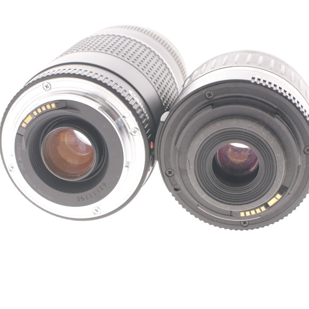 ■ キヤノン カメラ レンズ 3点セット まとめ売り EOS Kiss フィルムカメラ CANON ZOOM LENS EF 75-300 1:4-5.6  等 付属品付き