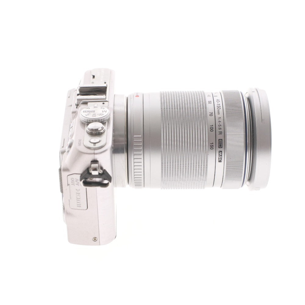 ■ オリンパス OLYMPUS PEN Lite E-PL3 カメラ デジタルカメラ M.ZUIKO DIGITAL 40-150mm 1:4-5.6 ストラップ付