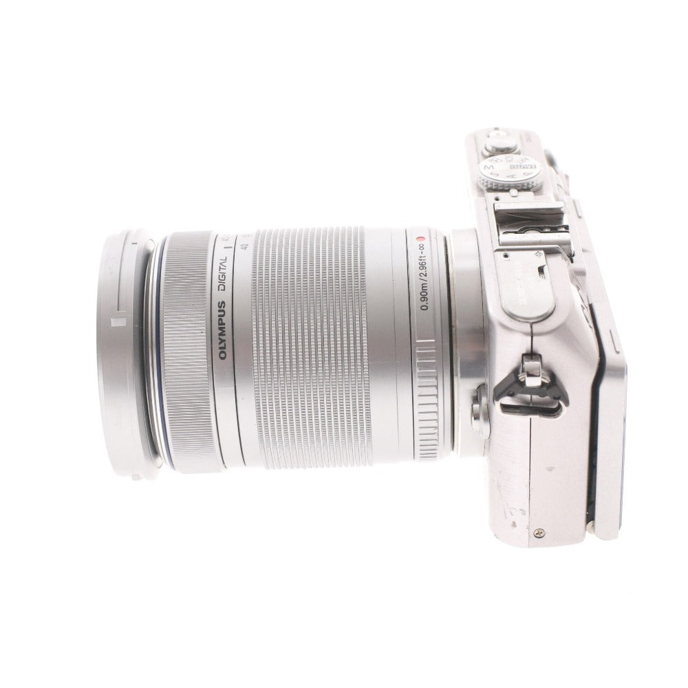 ■ オリンパス OLYMPUS PEN Lite E-PL3 カメラ デジタルカメラ M.ZUIKO DIGITAL 40-150mm 1:4-5.6 ストラップ付