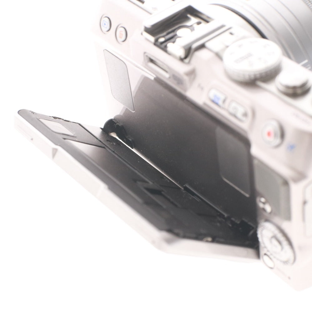 ■ オリンパス OLYMPUS PEN Lite E-PL3 カメラ デジタルカメラ M.ZUIKO DIGITAL 40-150mm 1:4-5.6 ストラップ付