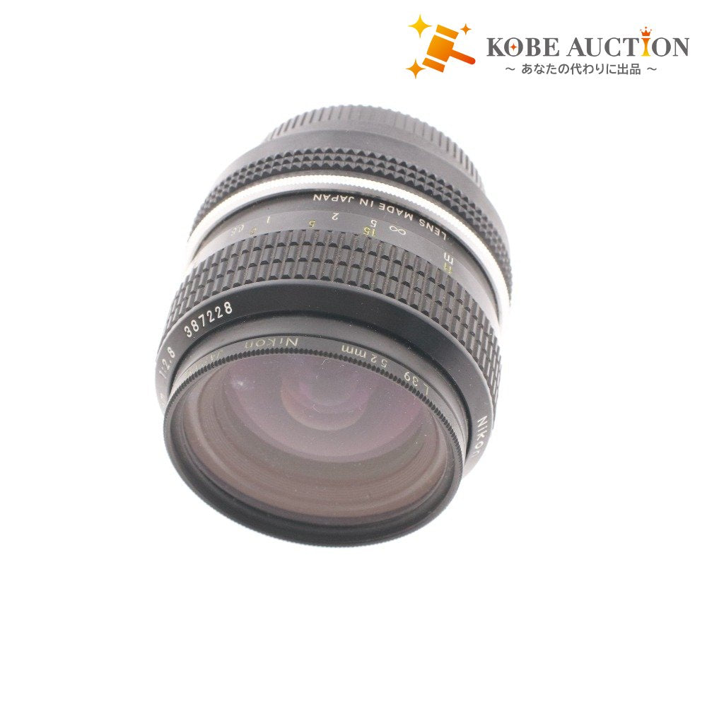 ■ Nikon NIKKOR 28mm 1:2.8 Lens for SLR Cameras (Box Included)