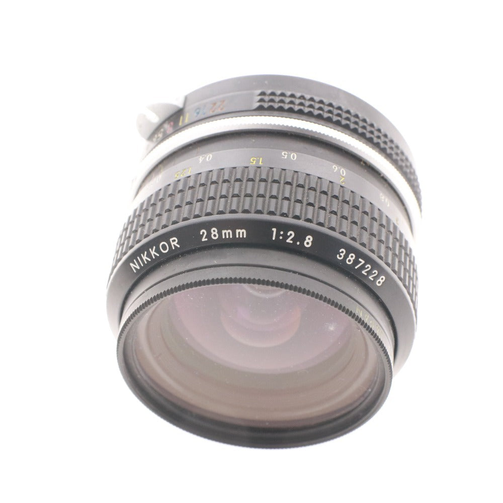 ■ Nikon NIKKOR 28mm 1:2.8 Lens for SLR Cameras (Box Included)
