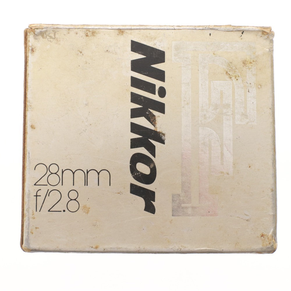 ■ Nikon NIKKOR 28mm 1:2.8 Lens for SLR Cameras (Box Included)