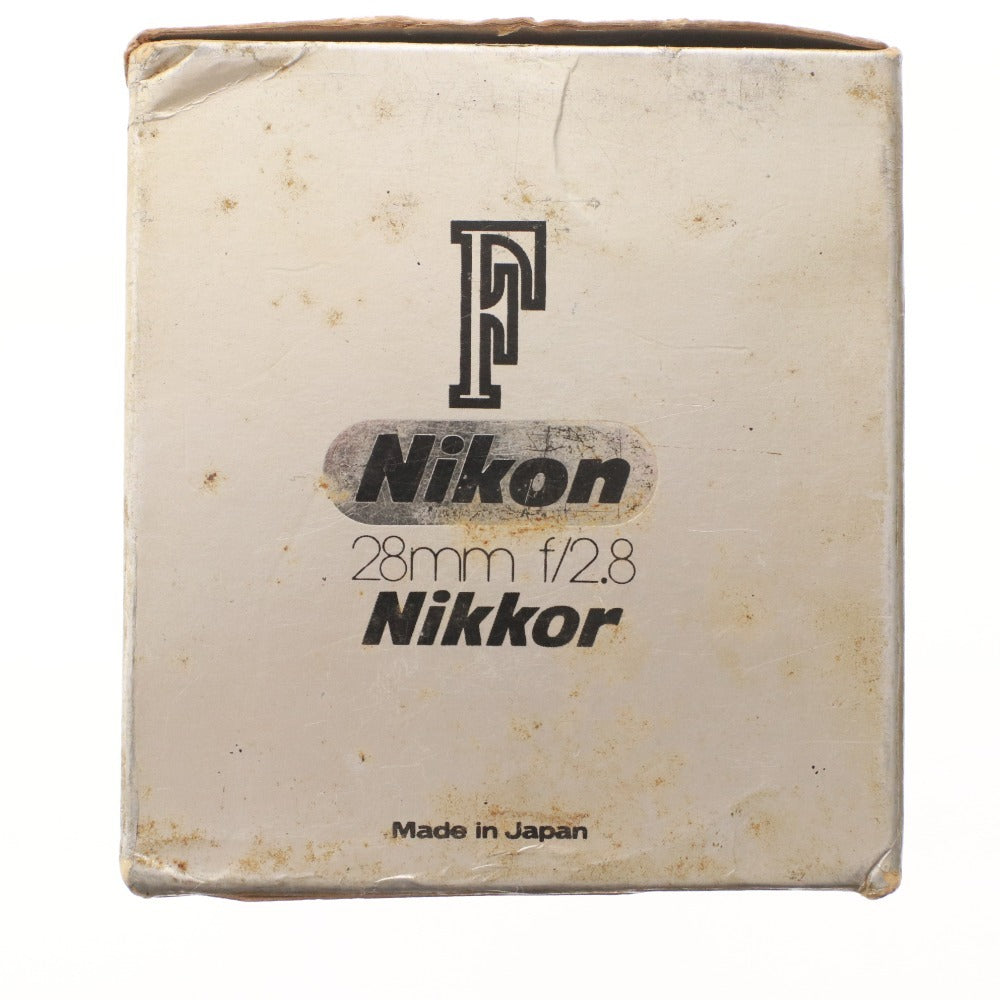 ■ Nikon NIKKOR 28mm 1:2.8 Lens for SLR Cameras (Box Included)