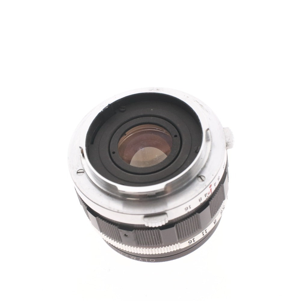 ■ Olympus F.Zuiko Auto-S 38mm 1:1.8 Lens, Single Lens Camera with Case