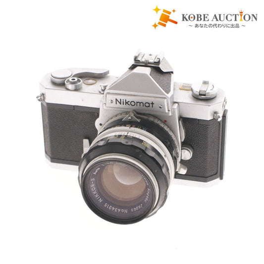 ■ Nikon Nikomat SLR Film Camera NIKKOR-S Auto 1:1.4 f=50 with Case