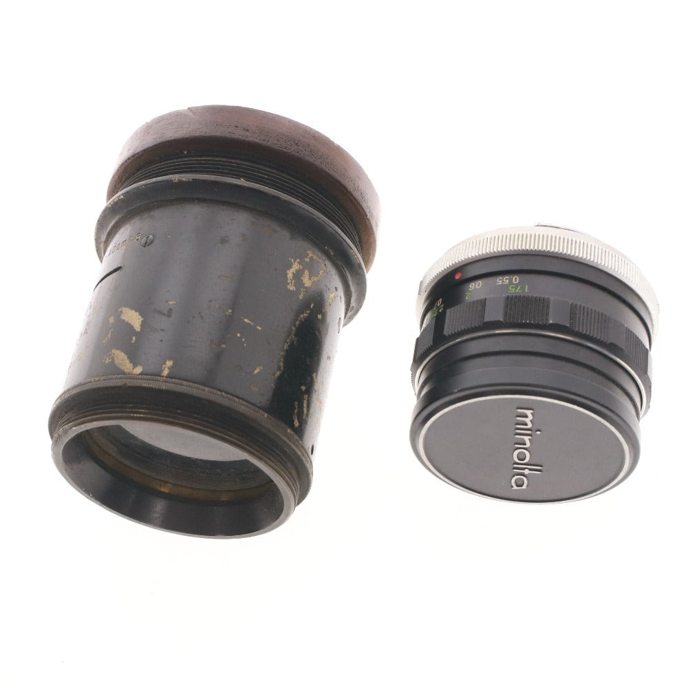 ■ カールツァイス オリンパス ミノルタ 等 カメラレンズ 8点セット まとめ売り Tessar 1:4.5 f75mm Zuiko Auto-T 1:3.5 F100mm 等