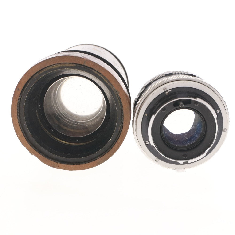 ■ カールツァイス オリンパス ミノルタ 等 カメラレンズ 8点セット まとめ売り Tessar 1:4.5 f75mm Zuiko Auto-T 1:3.5 F100mm 等