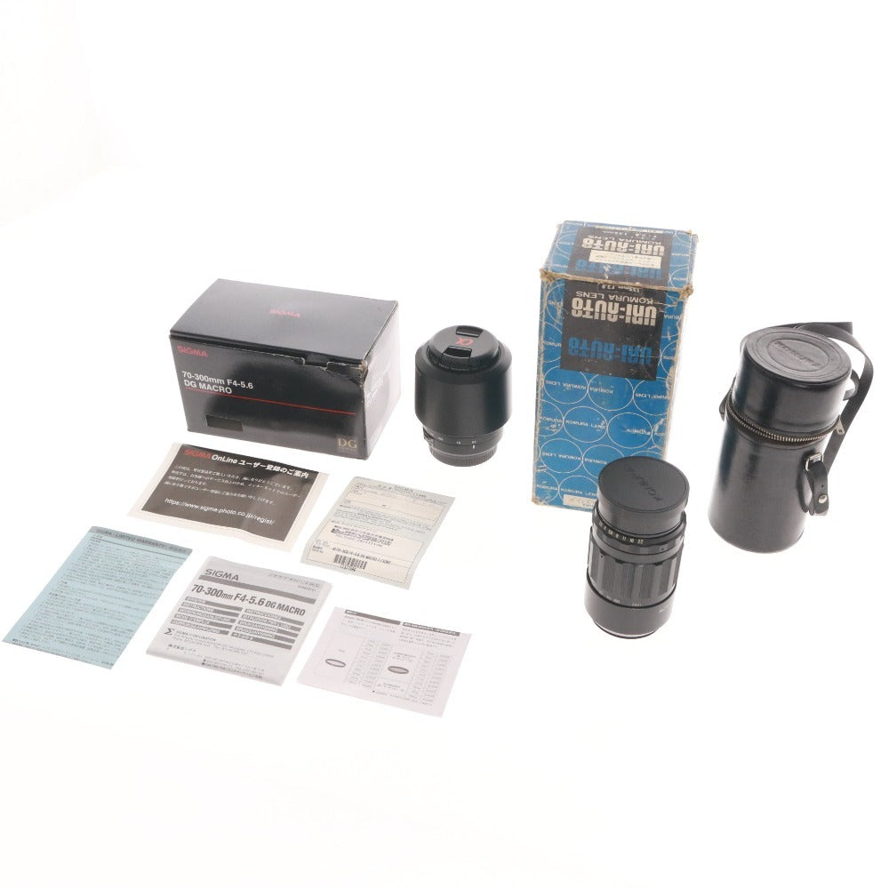 ■ カールツァイス オリンパス ミノルタ 等 カメラレンズ 8点セット まとめ売り Tessar 1:4.5 f75mm Zuiko Auto-T 1:3.5 F100mm 等