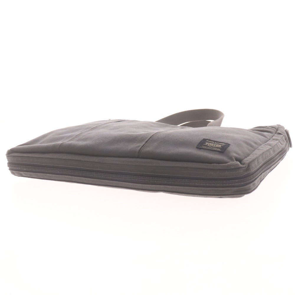 ■ ポーター ビジネスバッグ ブリーフケース バッグ 鞄 コーデュラ 日本製 メンズ ダークグレー