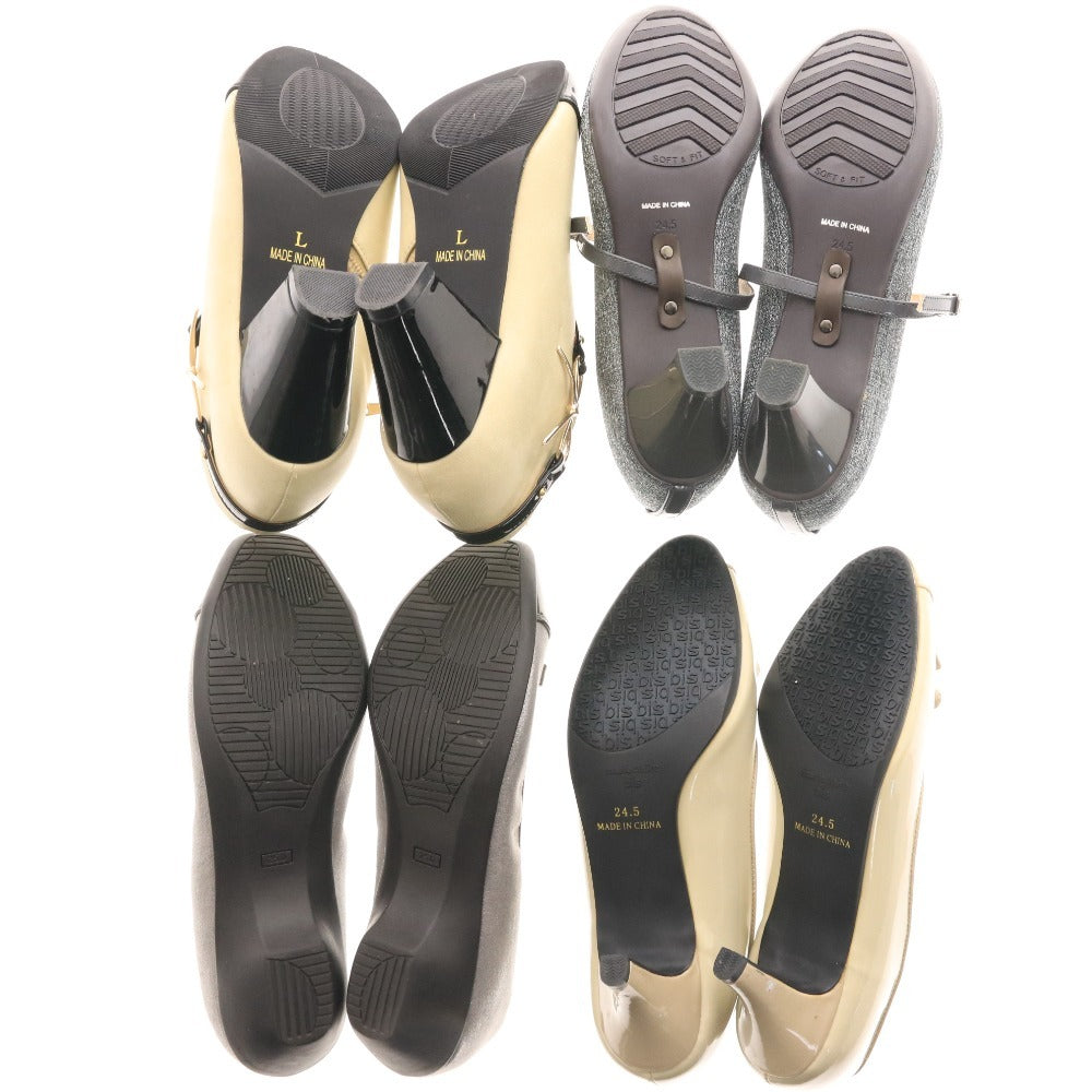 ■ marie claire footsuki VANS 等 靴 5点セット まとめ売り パンプス シューズ ショート ブーツ レディース 箱付き 未使用含む