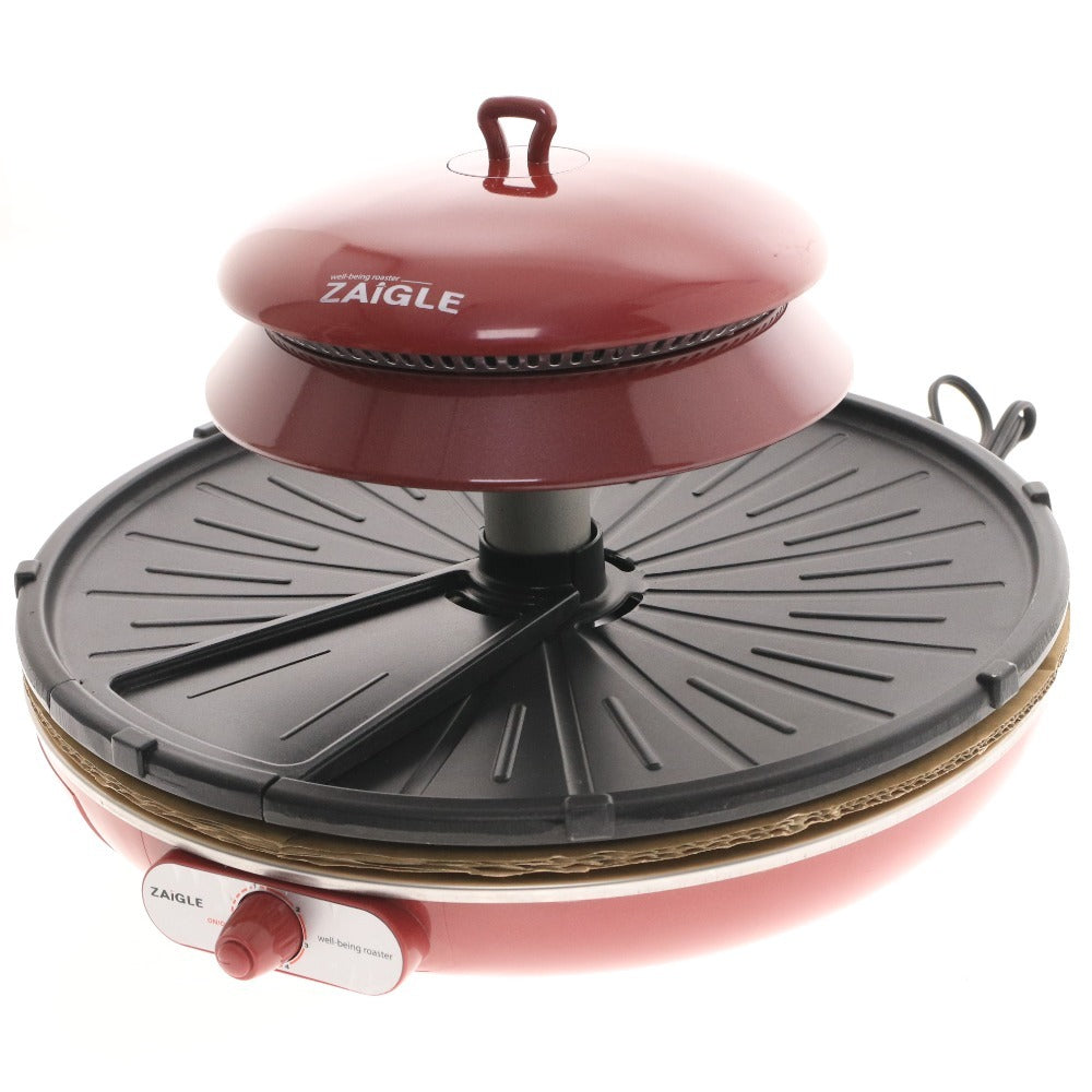 ■ ZAIGLE ザイグル グリル JAPAN-ZAIGLE グリルパン ホットプレート 焼肉 BBQ 赤外線ロースター 通電確認済み 付属品付き 未使用含む