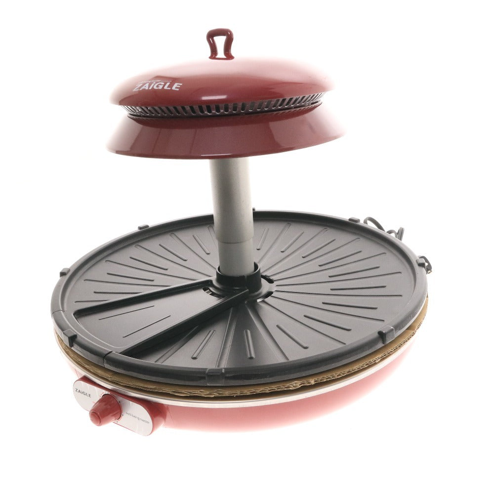 ■ ZAIGLE ザイグル グリル JAPAN-ZAIGLE グリルパン ホットプレート 焼肉 BBQ 赤外線ロースター 通電確認済み 付属品付き 未使用含む
