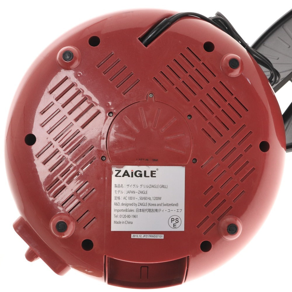 ■ ZAIGLE ザイグル グリル JAPAN-ZAIGLE グリルパン ホットプレート 焼肉 BBQ 赤外線ロースター 通電確認済み 付属品付き 未使用含む