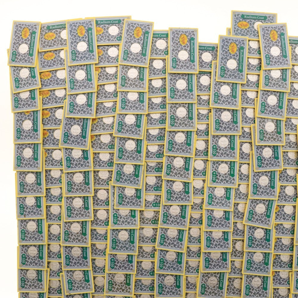 ■ Pachinko/Slot Machine Special Prizes 595 Coins (Bulk Set) Radium Coat *100 Coins Total Weight Approx. 8.9kg Rare, Comes with Case