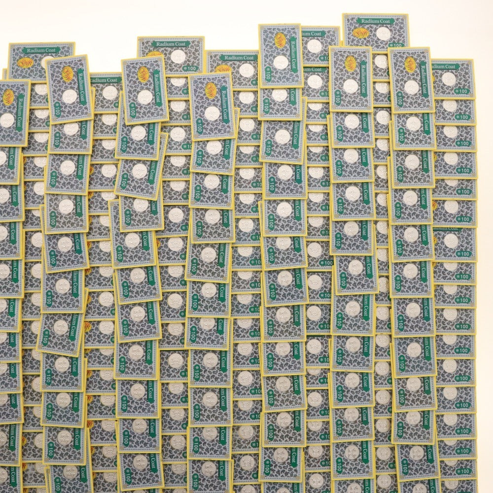 ■ Pachinko/Slot Machine Special Prizes 595 Coins (Bulk Set) Radium Coat *100 Coins Total Weight Approx. 8.9kg Rare, Comes with Case