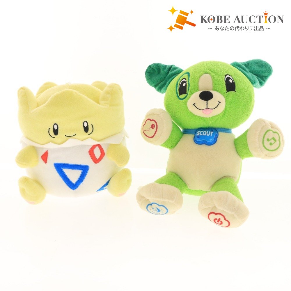 ■ Banpresto Plush Toy Set of 2 (Pokémon) Jigglypuff &amp; Togepi (22cm) My Pal Scout (Talking) (38cm) Junk