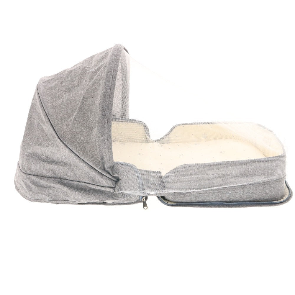 ■ Cocorhythm ココリズム ベッドインベッド 赤ちゃん ベビーベッド クーファン ポータブル 折りたたみ式 持ち運び 斜面枕付き