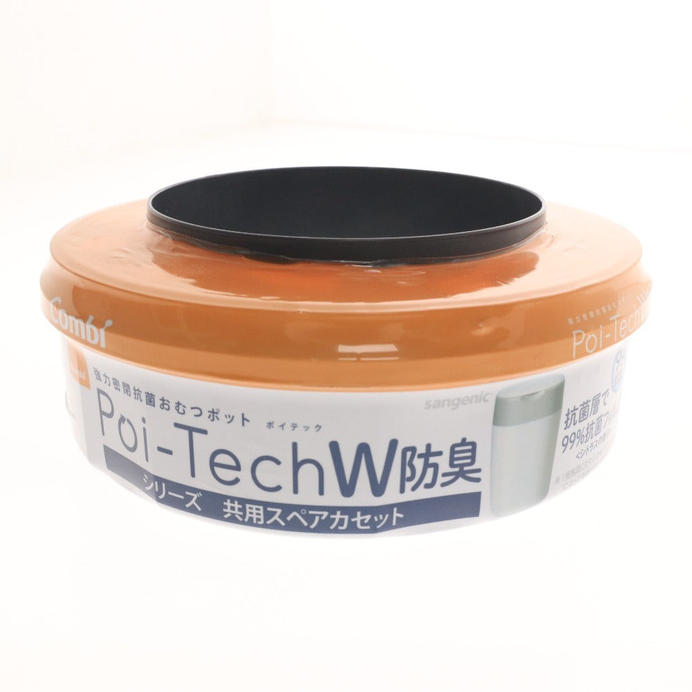 Combi Diaper Disposal Pod, Poitec, Double Deodorizing, Strong Airtight Antibacterial Series, Shared Spare Cut, Unopened, 1 Pack, Baby Product, Unused