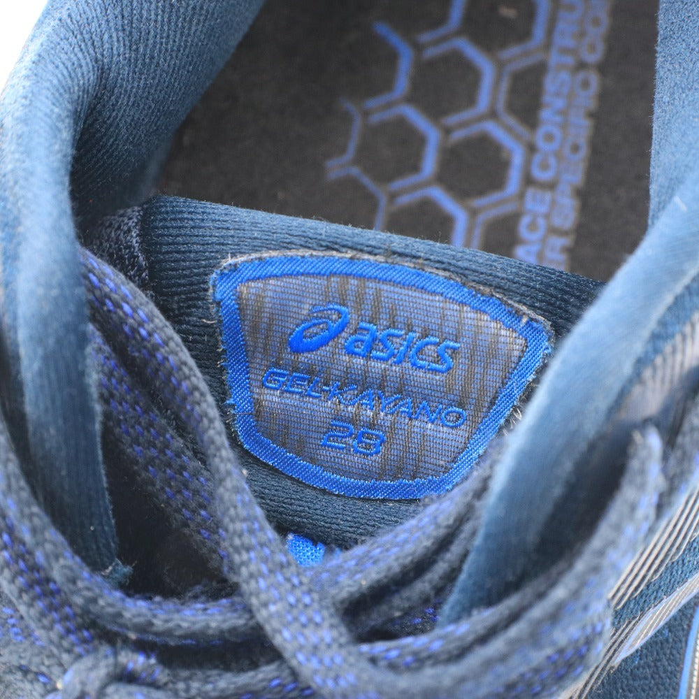 ASICS GEL-KAYANO Running Shoes (Size 28, Men's, 25.5cm, Navy) 1011B188