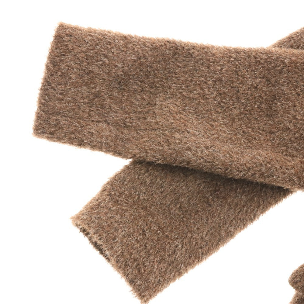 ■ ビームス コート 17-19-0001-202 長袖 アウター 無地 裏地総柄 ポケット メンズ レディース M ブラウン