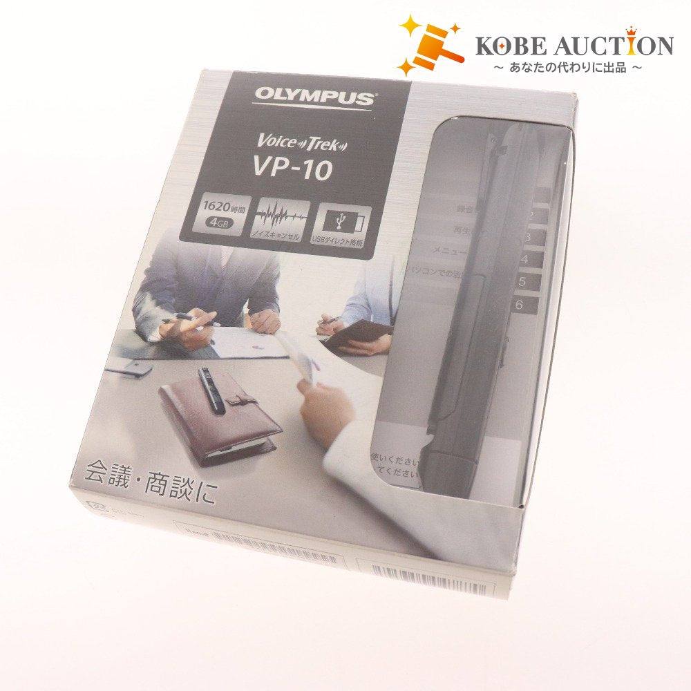■ オリンパス ボイスレコーダー ボイストレック VP-10 4GB ノイズキャンセル ワンタッチレコーディング 通電確認済み 付属品付き