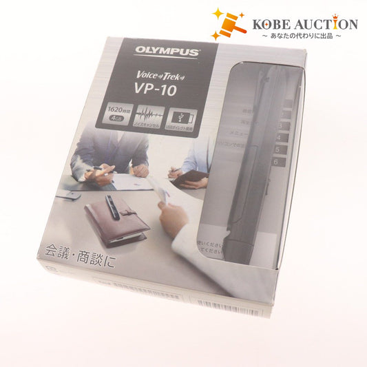 ■ オリンパス ボイスレコーダー ボイストレック VP-10 4GB ノイズキャンセル ワンタッチレコーディング 通電確認済み 付属品付き