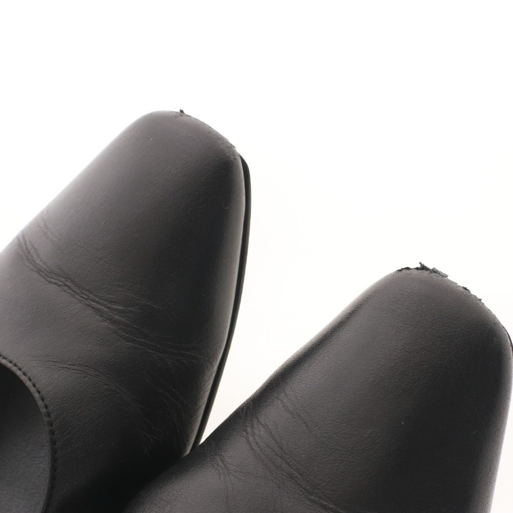 ■ ワコール サクセスウォーク パンプス WFN051 靴 日本製 ストラップ ローヒール レディース 24.5cm ブラック 箱付き