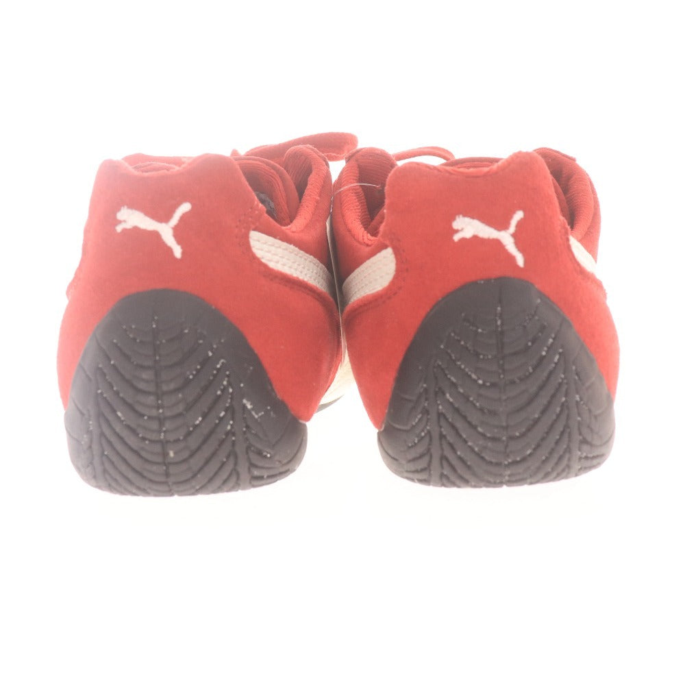 ■ プーマ スニーカー スピードキャット SD 301953 靴 レーシング プーマキャット ゴールドロゴ メンズ 27cm レッド 未使用 付属品付き