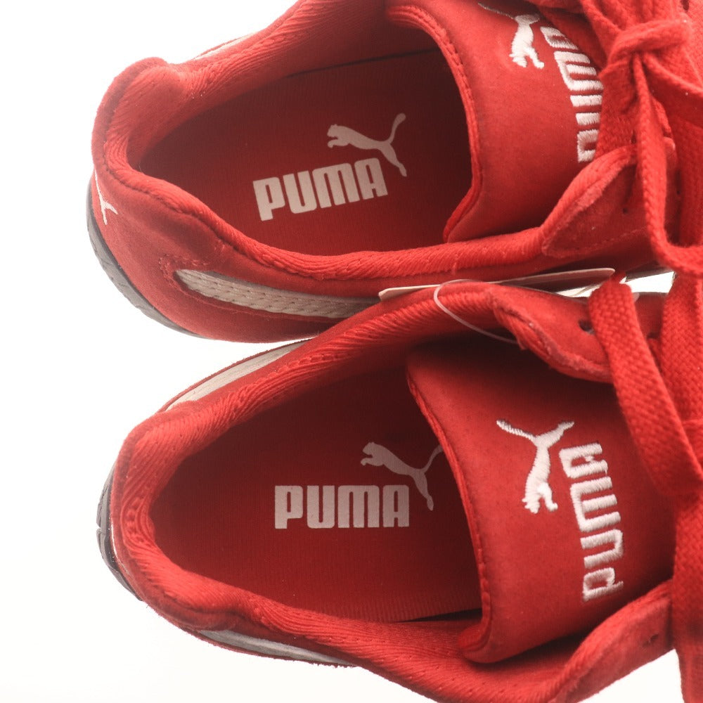 ■ プーマ スニーカー スピードキャット SD 301953 靴 レーシング プーマキャット ゴールドロゴ メンズ 27cm レッド 未使用 付属品付き