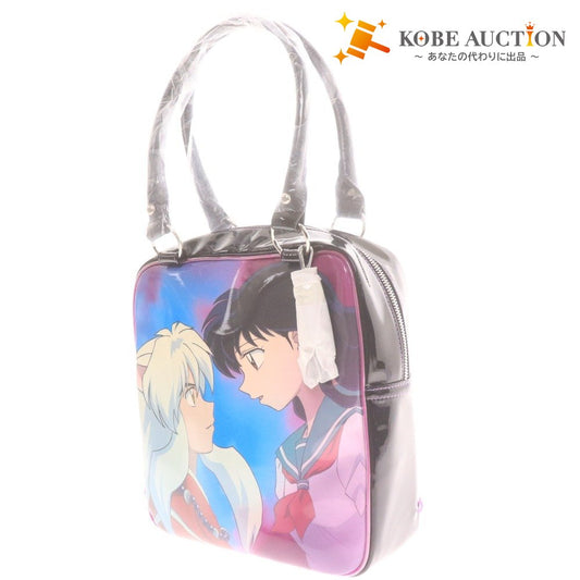 ■ DOLLS KILL x INUYASHA 犬夜叉 日暮かごめ コラボ グッズ ハンド トートバッグ 鞄 光る機能搭載 メンズ レディース ブラック 未使用