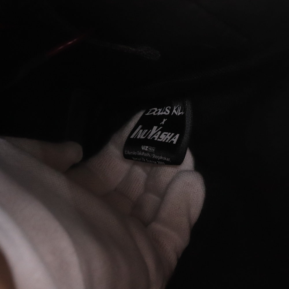 ■ DOLLS KILL x INUYASHA 犬夜叉 日暮かごめ コラボ グッズ ハンド トートバッグ 鞄 光る機能搭載 メンズ レディース ブラック 未使用