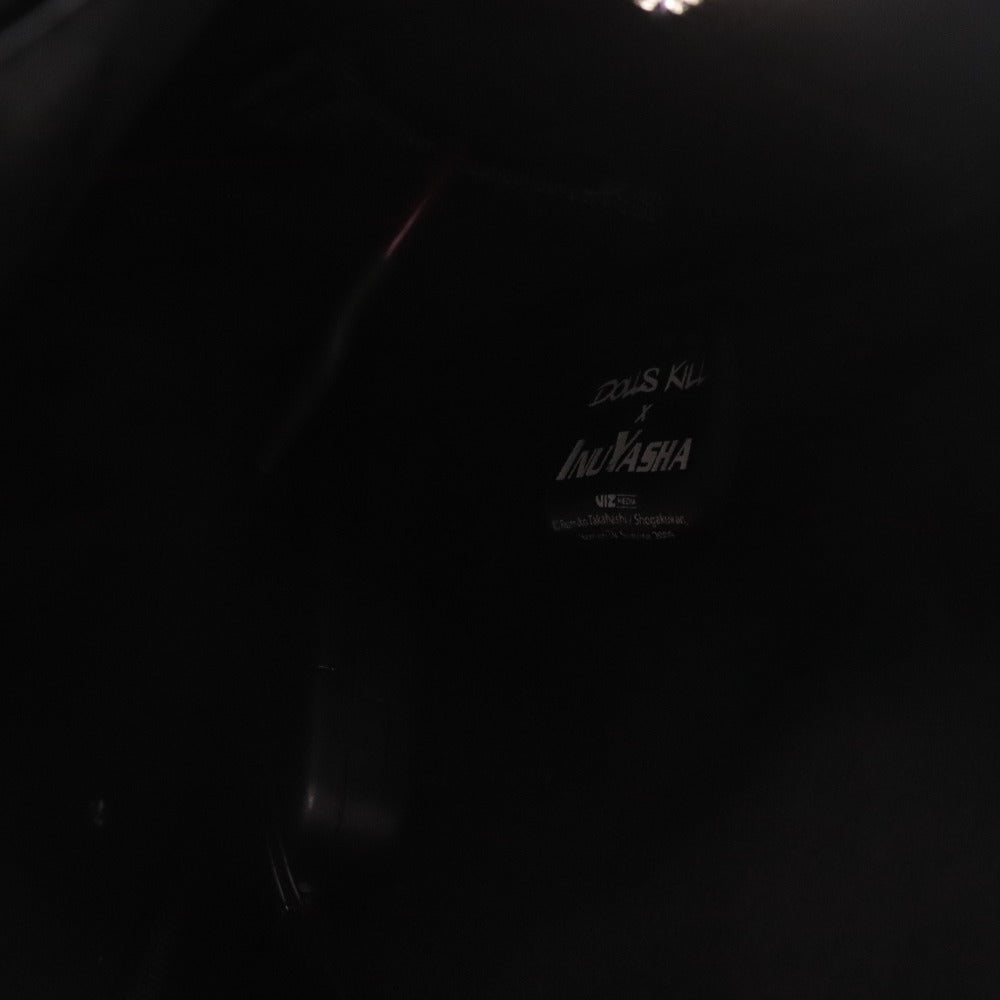 ■ DOLLS KILL x INUYASHA 犬夜叉 日暮かごめ コラボ グッズ ハンド トートバッグ 鞄 光る機能搭載 メンズ レディース ブラック 未使用