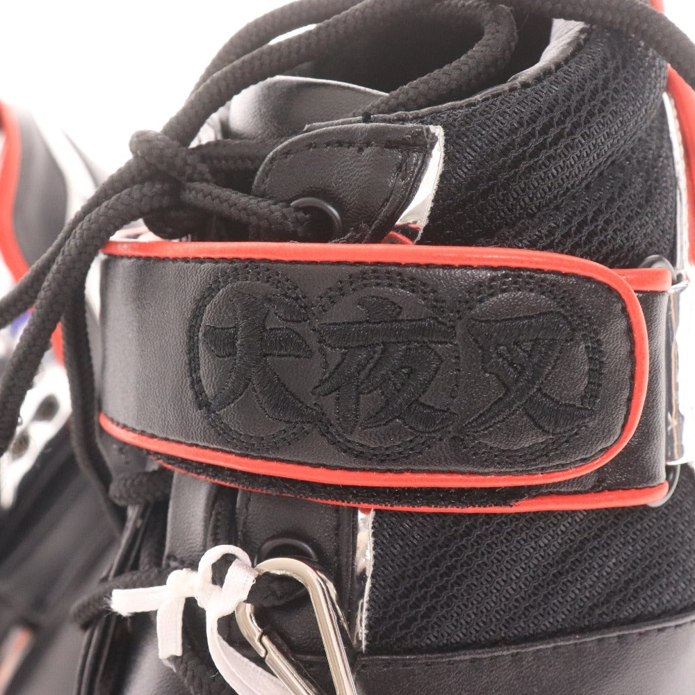 ■ DOLLS KILL x INUYASHA 犬夜叉 コラボ グッズ スニーカーブーツ 靴 厚底 光る機能 レディース 7M 23.5相当 ブラック タグ付き 未使用