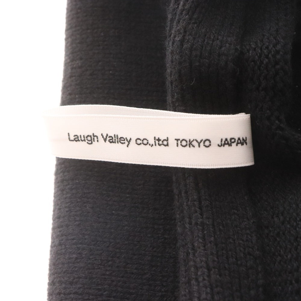 ■ glamb グラム カーディガン 長袖 トップス アウター ニット Vネック ノルディック柄 メンズ 2 黒 グレー系