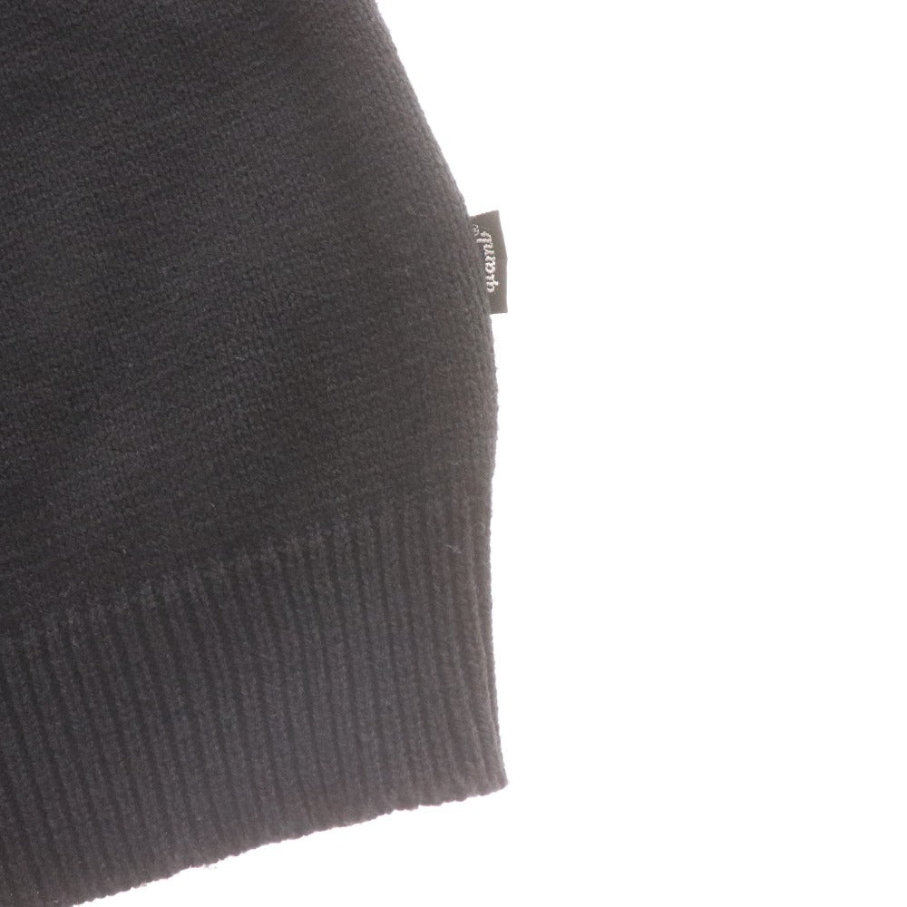 ■ glamb グラム カーディガン 長袖 トップス アウター ニット Vネック ノルディック柄 メンズ 2 黒 グレー系