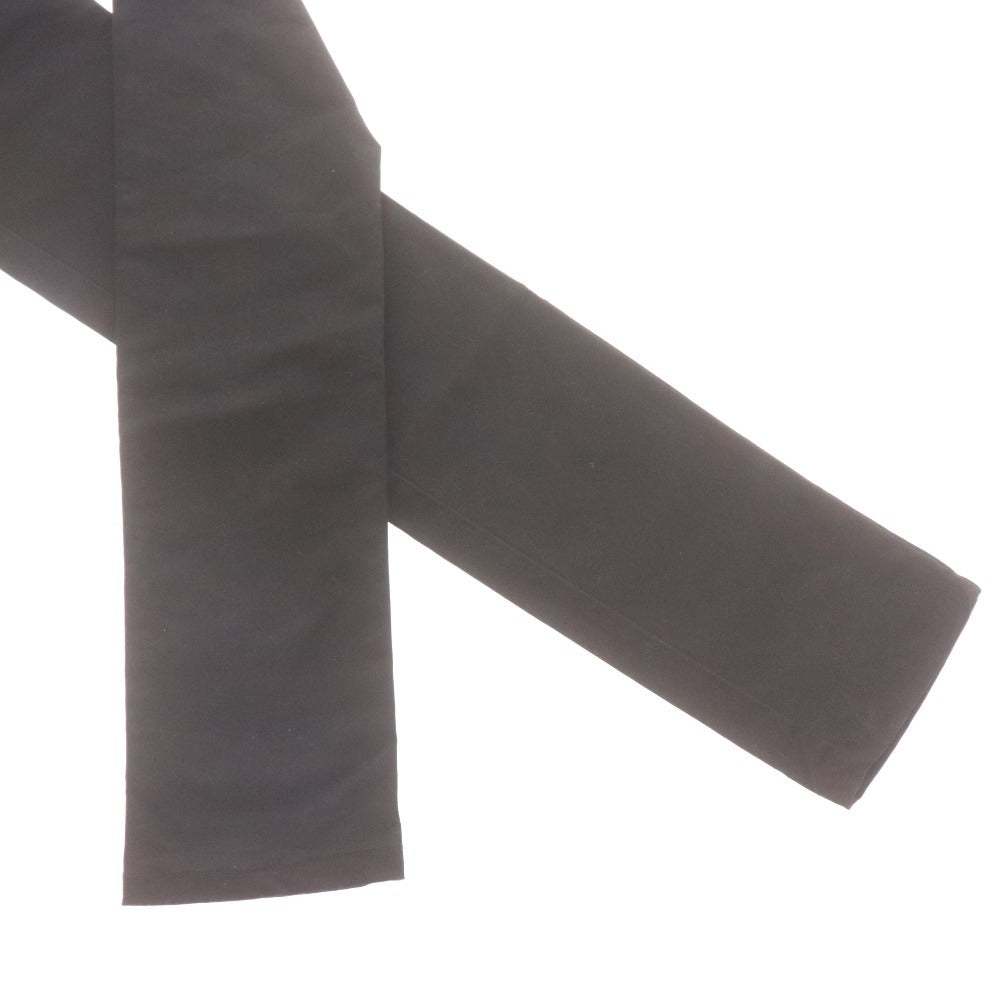 ■ glamb グラム ロングヘムサルエルパンツ ボトムス テーパード フルレングス ストレッチ 無地 メンズ S ブラック 黒