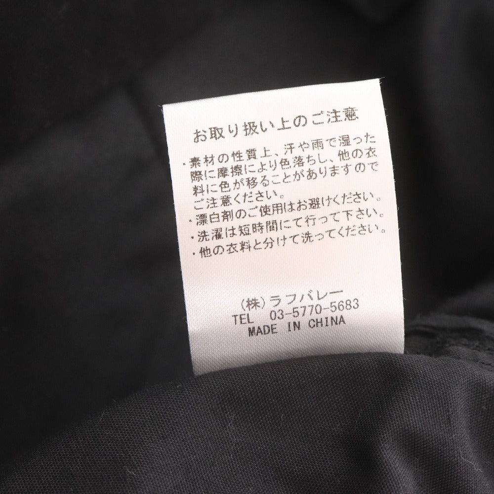 ■ glamb グラム ロングヘムサルエルパンツ ボトムス テーパード フルレングス ストレッチ 無地 メンズ S ブラック 黒