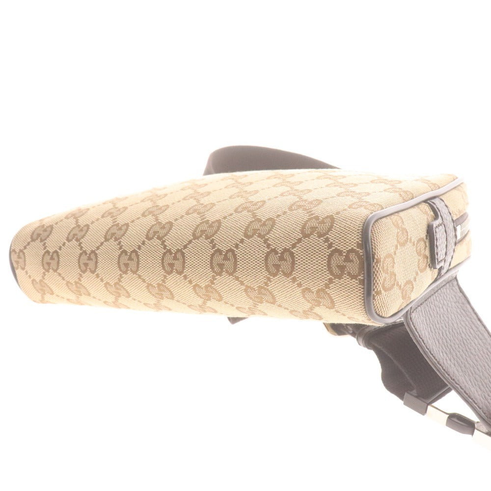 ■ GUCCI グッチ ショルダー ウエストバッグ GGキャンバス 449174 486628 鞄 モノグラム GG柄 イタリア製 メンズ レディース ブラウン系