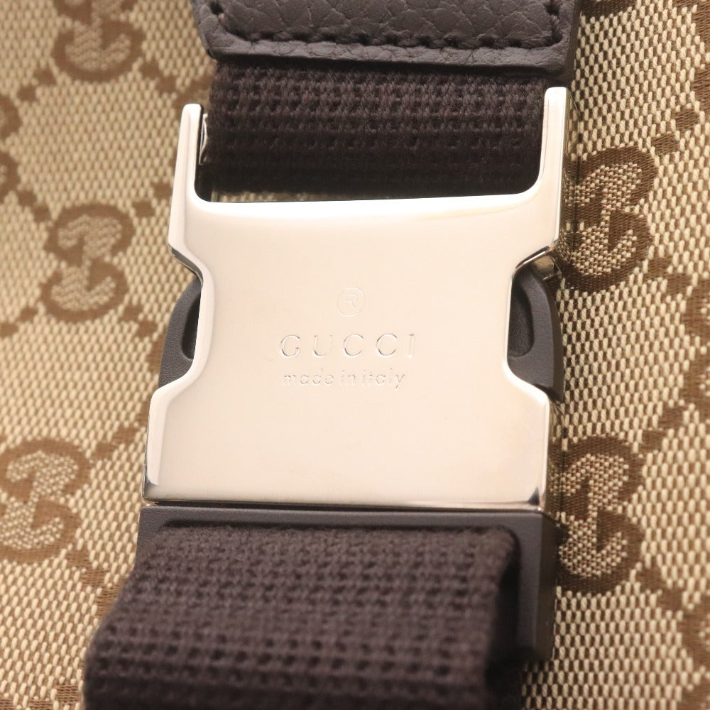■ GUCCI グッチ ショルダー ウエストバッグ GGキャンバス 449174 486628 鞄 モノグラム GG柄 イタリア製 メンズ レディース ブラウン系