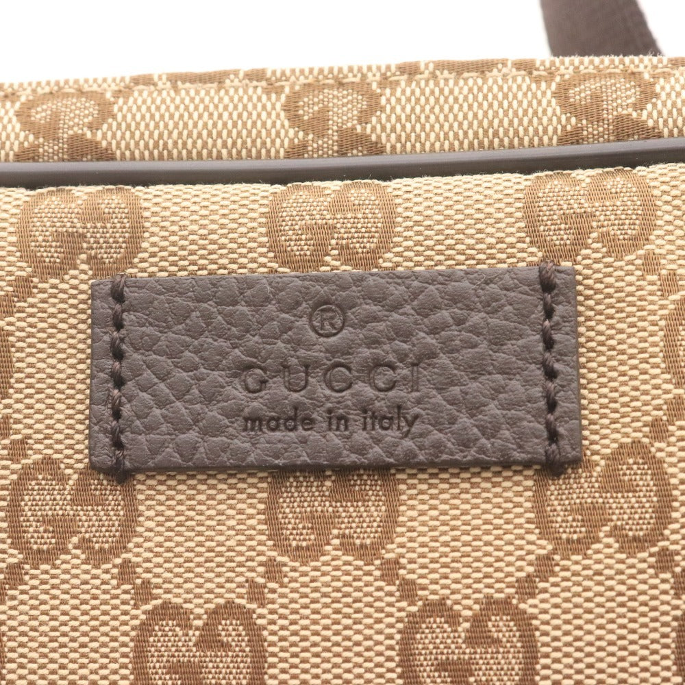 ■ GUCCI グッチ ショルダー ウエストバッグ GGキャンバス 449174 486628 鞄 モノグラム GG柄 イタリア製 メンズ レディース ブラウン系